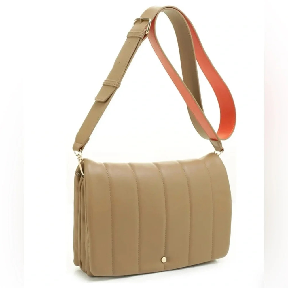 Malu + Lili Brinn Vegan Leather Crossbody Bag like new!